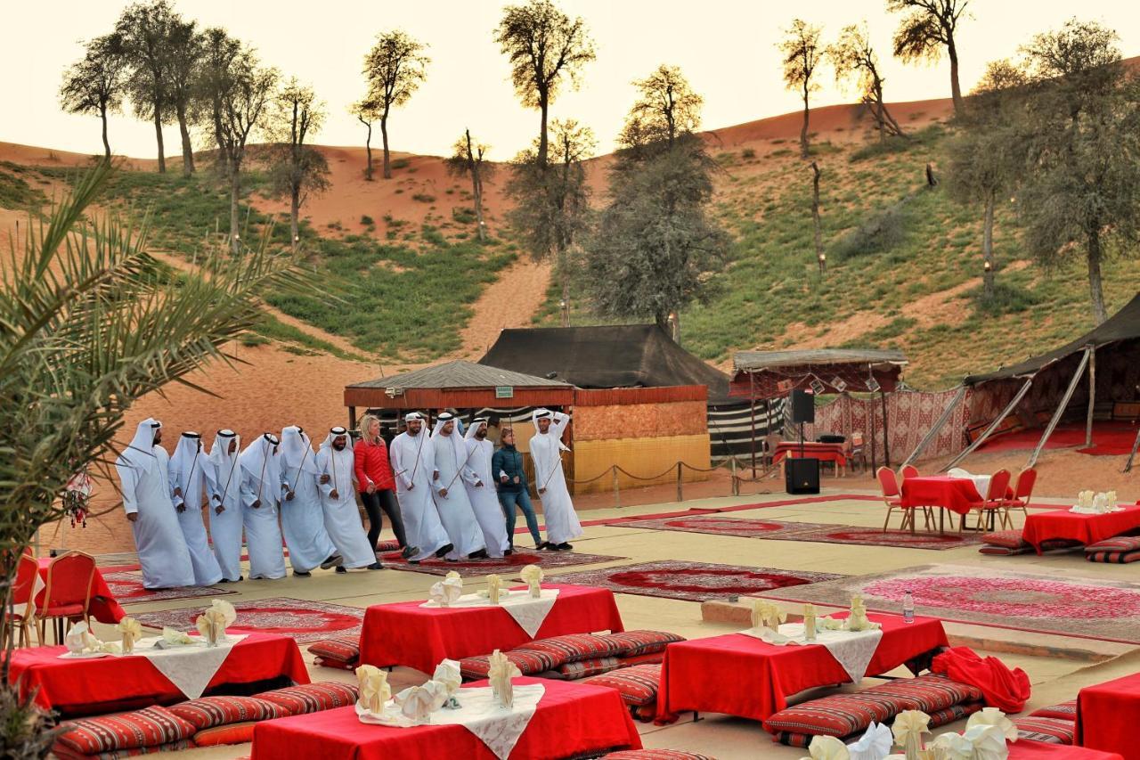 Bedouin Oasis Desert Camp- Ras Al Khaimah Bagian luar foto