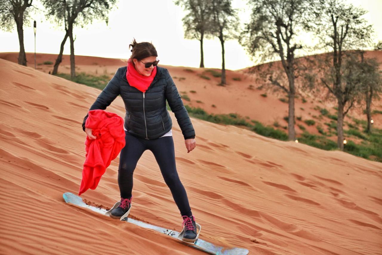 Bedouin Oasis Desert Camp- Ras Al Khaimah Bagian luar foto