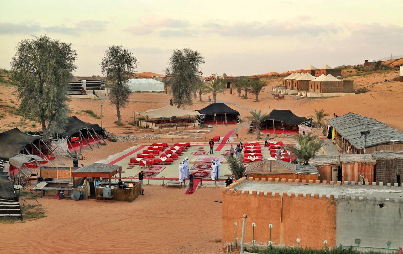 Bedouin Oasis Desert Camp- Ras Al Khaimah Bagian luar foto