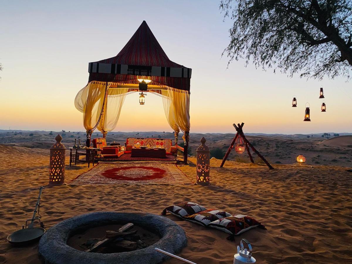 Bedouin Oasis Desert Camp- Ras Al Khaimah Bagian luar foto