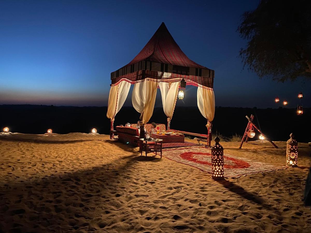 Bedouin Oasis Desert Camp- Ras Al Khaimah Bagian luar foto