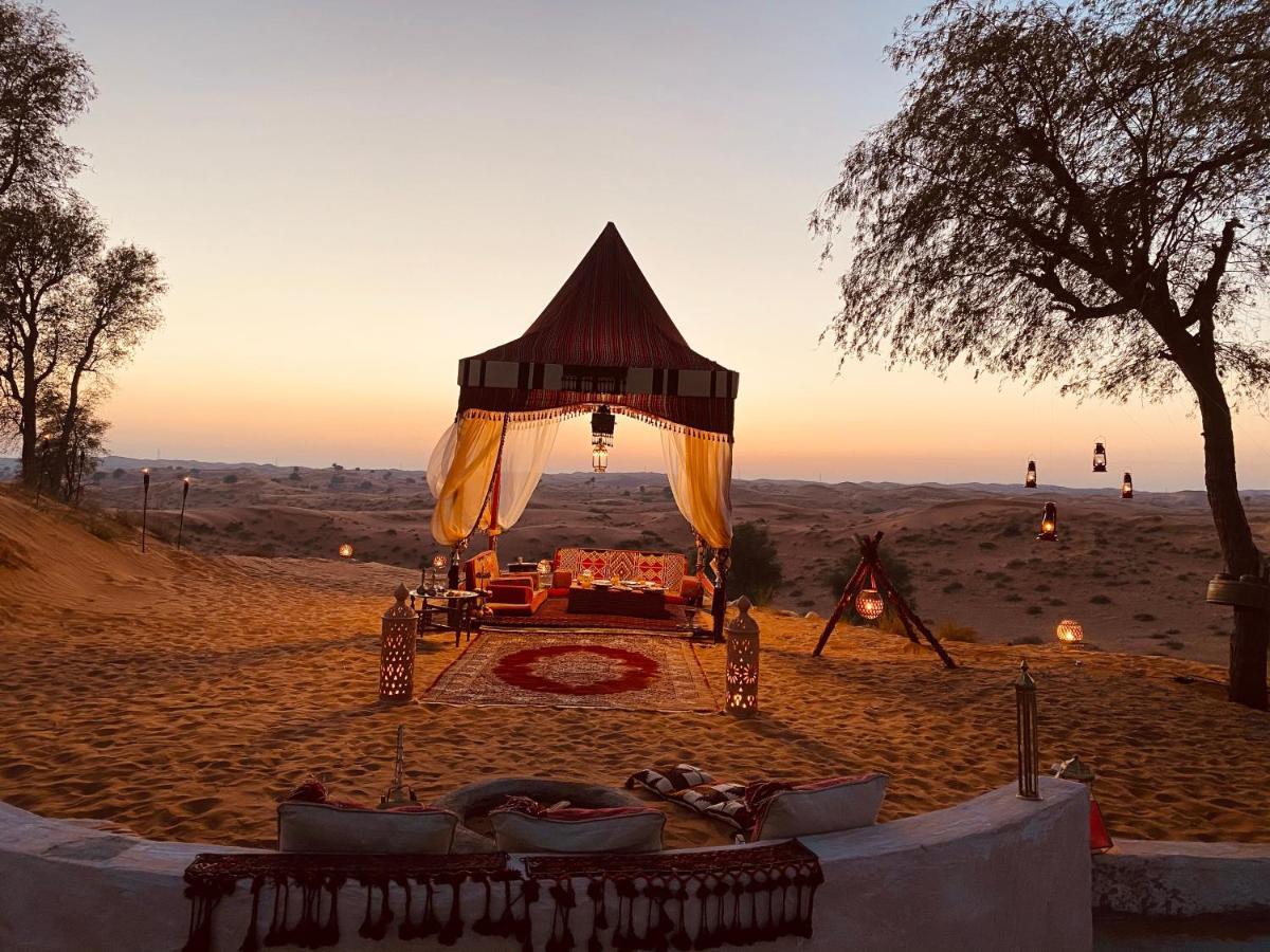 Bedouin Oasis Desert Camp- Ras Al Khaimah Bagian luar foto