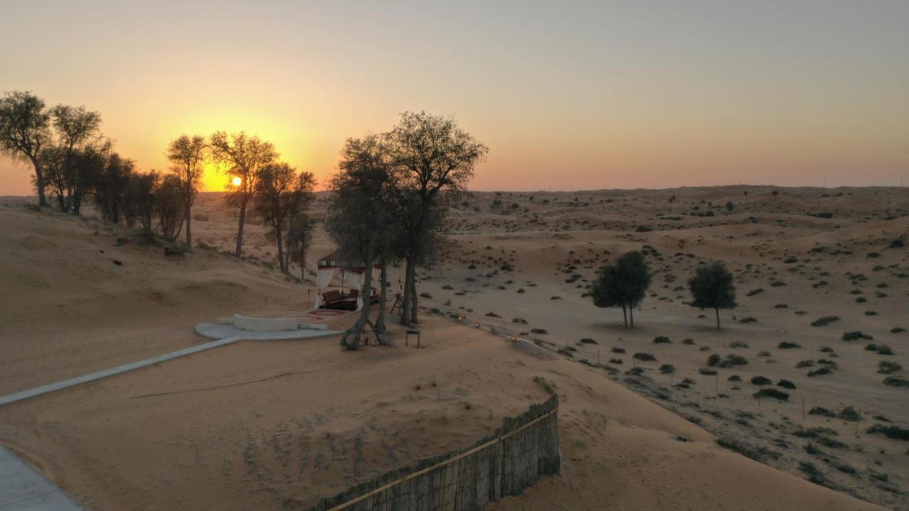 Bedouin Oasis Desert Camp- Ras Al Khaimah Bagian luar foto
