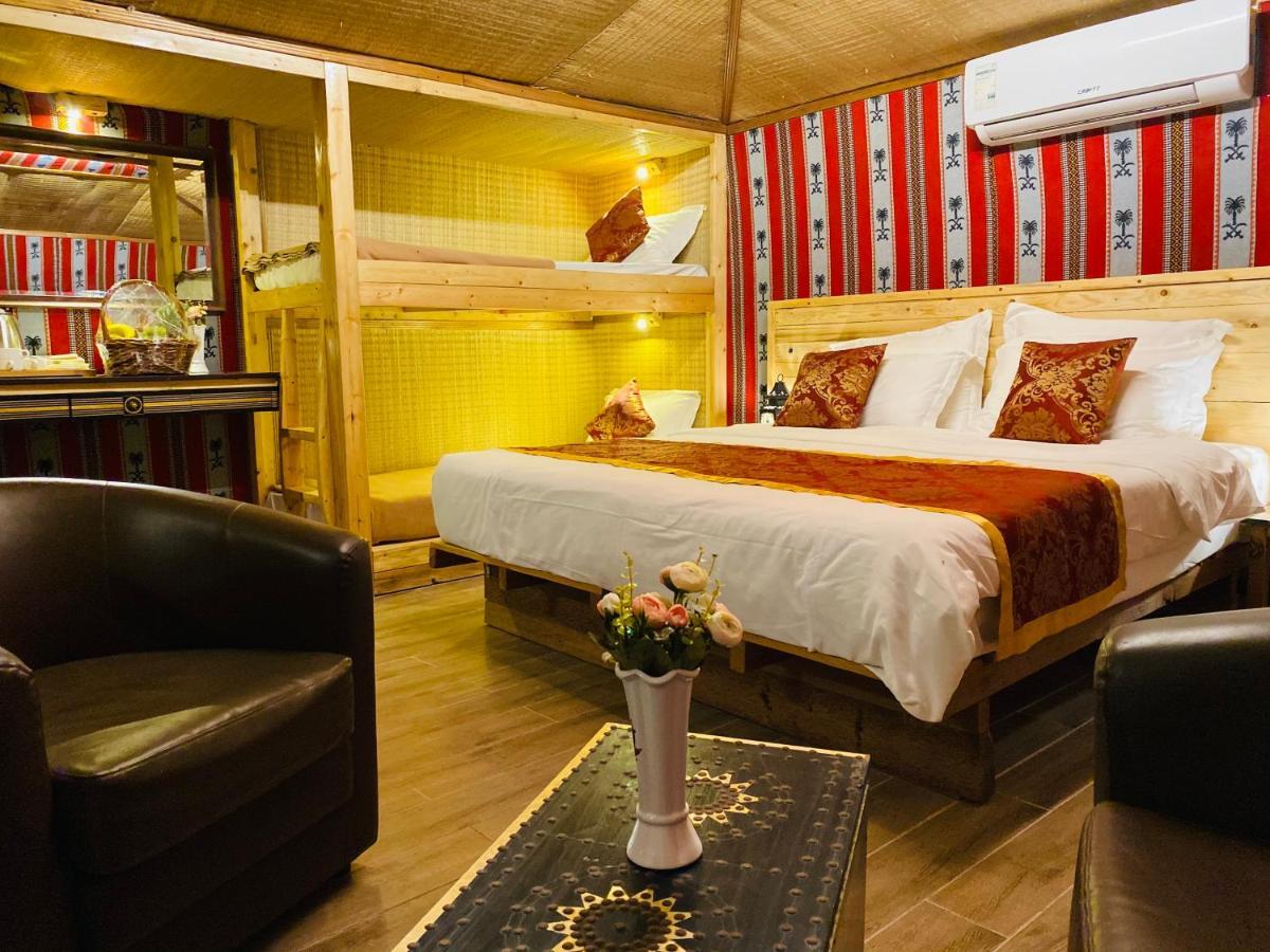 Bedouin Oasis Desert Camp- Ras Al Khaimah Bagian luar foto