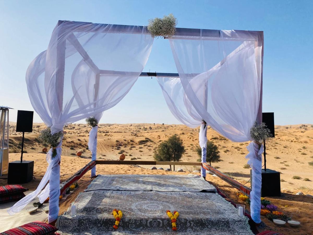 Bedouin Oasis Desert Camp- Ras Al Khaimah Bagian luar foto
