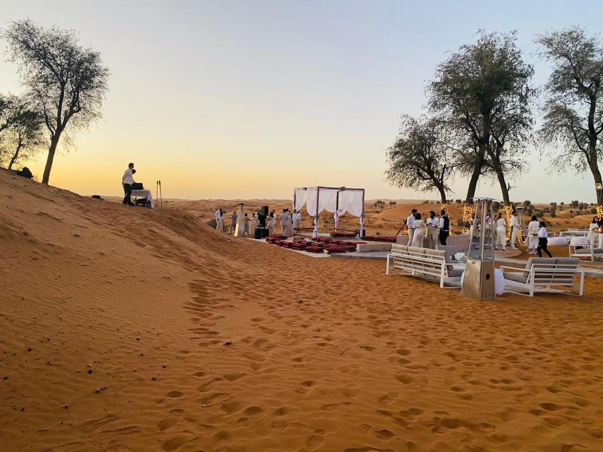 Bedouin Oasis Desert Camp- Ras Al Khaimah Bagian luar foto