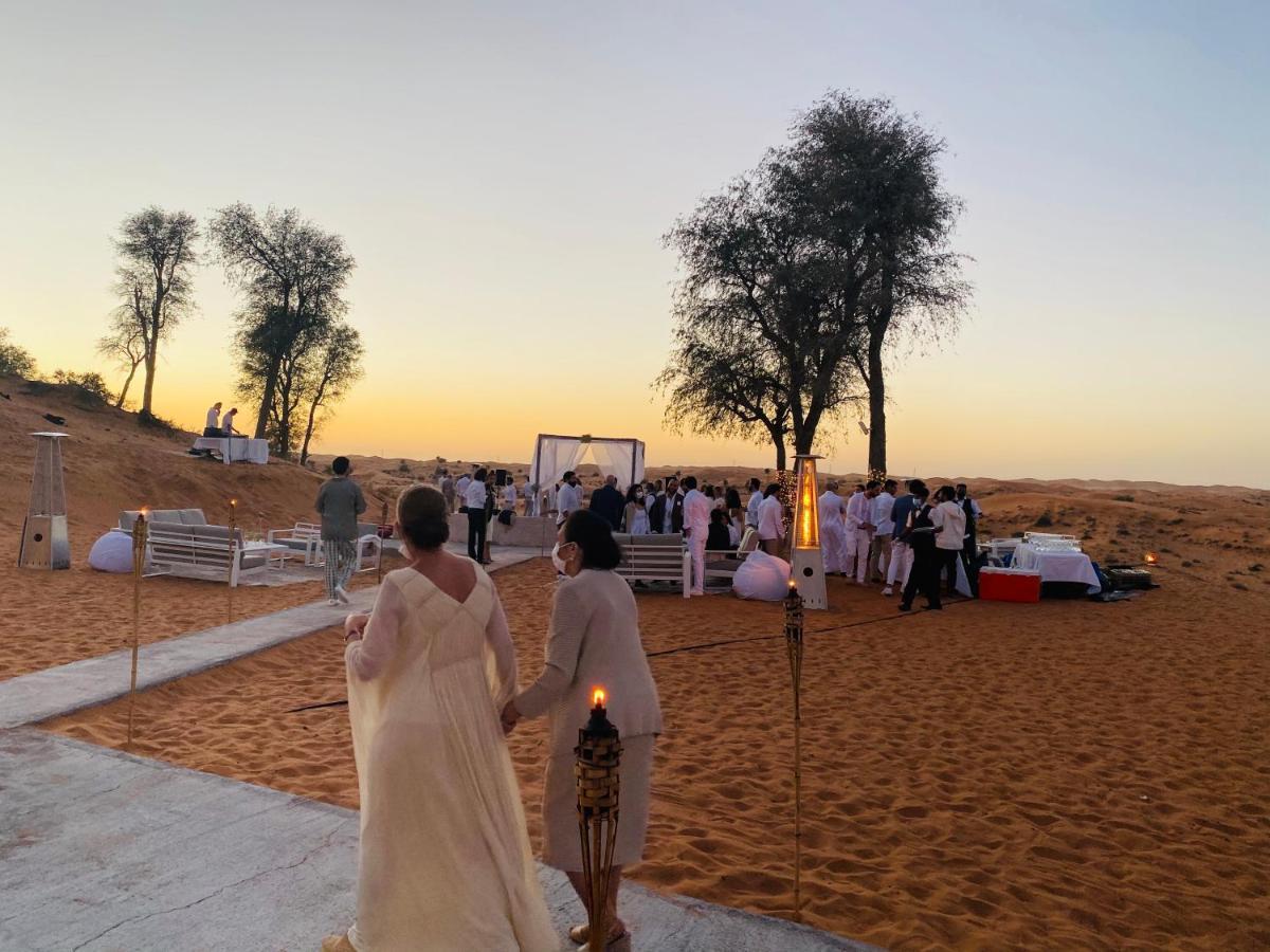Bedouin Oasis Desert Camp- Ras Al Khaimah Bagian luar foto