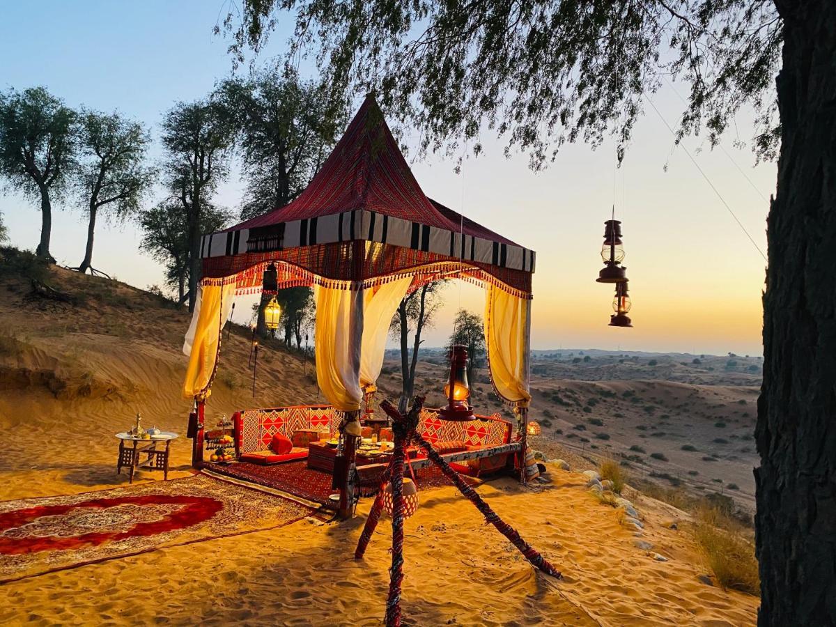 Bedouin Oasis Desert Camp- Ras Al Khaimah Bagian luar foto