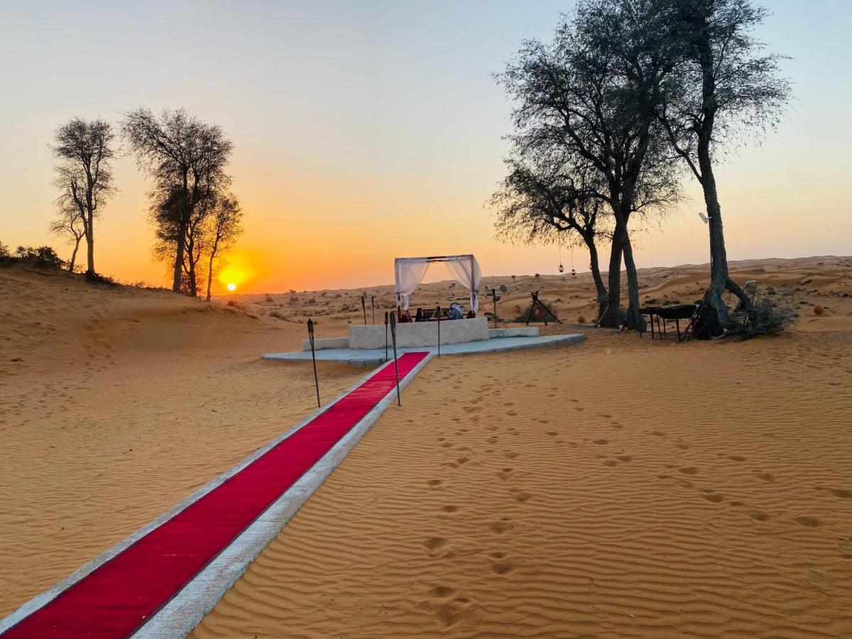 Bedouin Oasis Desert Camp- Ras Al Khaimah Bagian luar foto