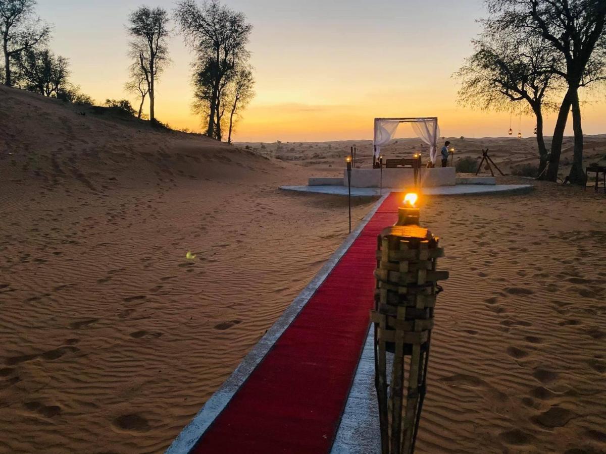 Bedouin Oasis Desert Camp- Ras Al Khaimah Bagian luar foto