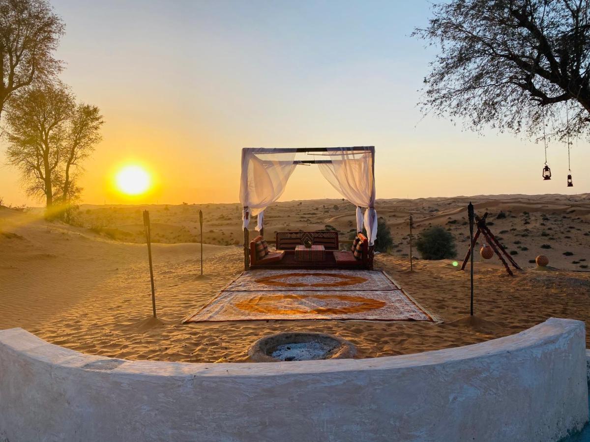 Bedouin Oasis Desert Camp- Ras Al Khaimah Bagian luar foto