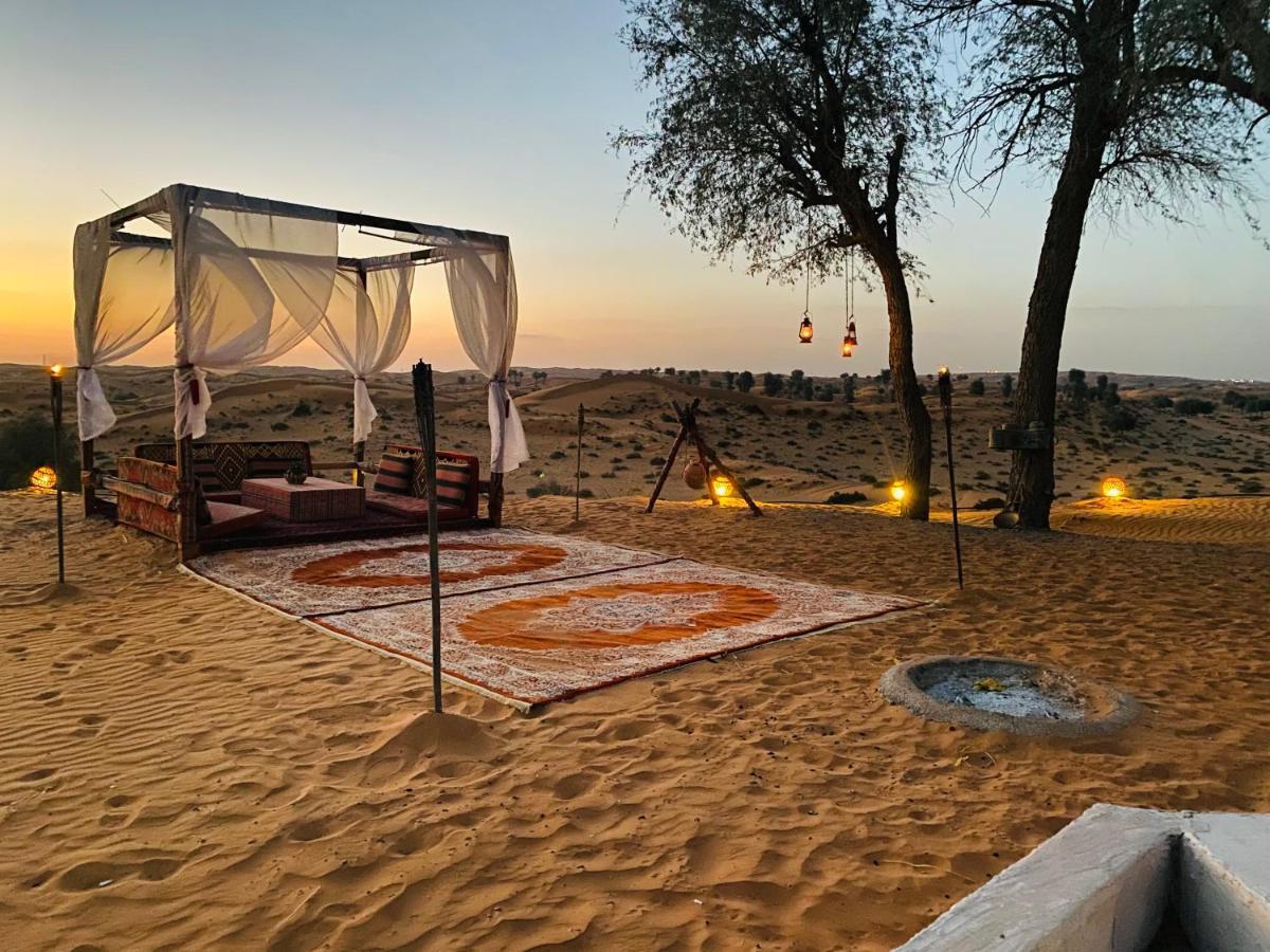 Bedouin Oasis Desert Camp- Ras Al Khaimah Bagian luar foto