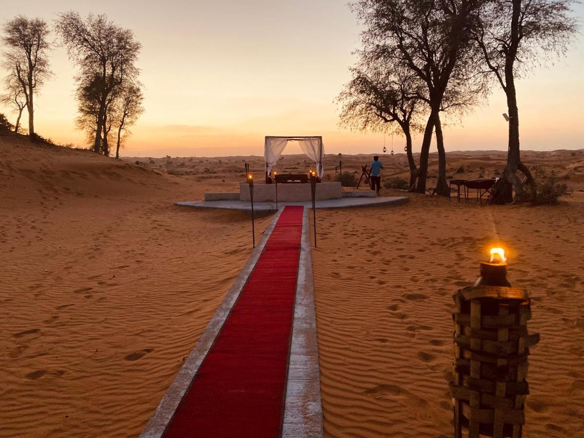 Bedouin Oasis Desert Camp- Ras Al Khaimah Bagian luar foto
