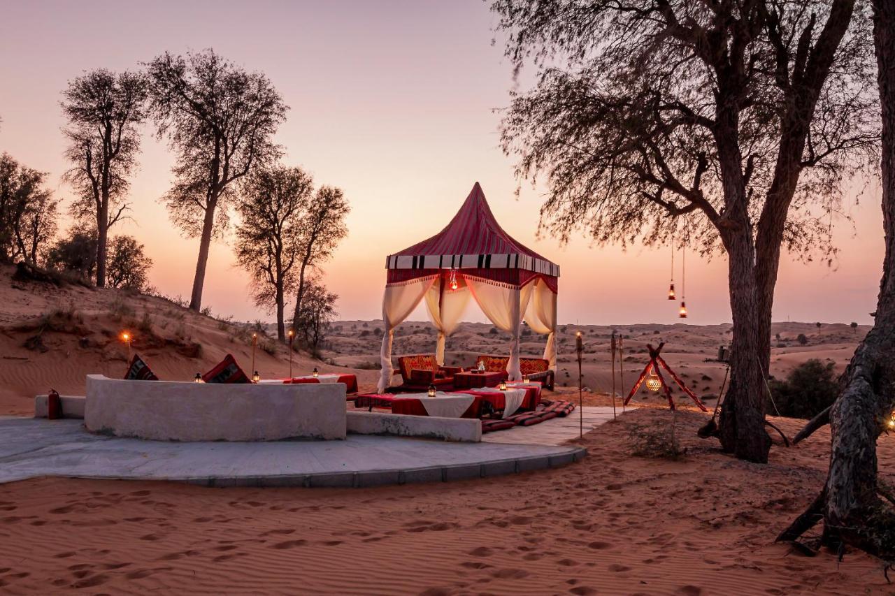 Bedouin Oasis Desert Camp- Ras Al Khaimah Bagian luar foto