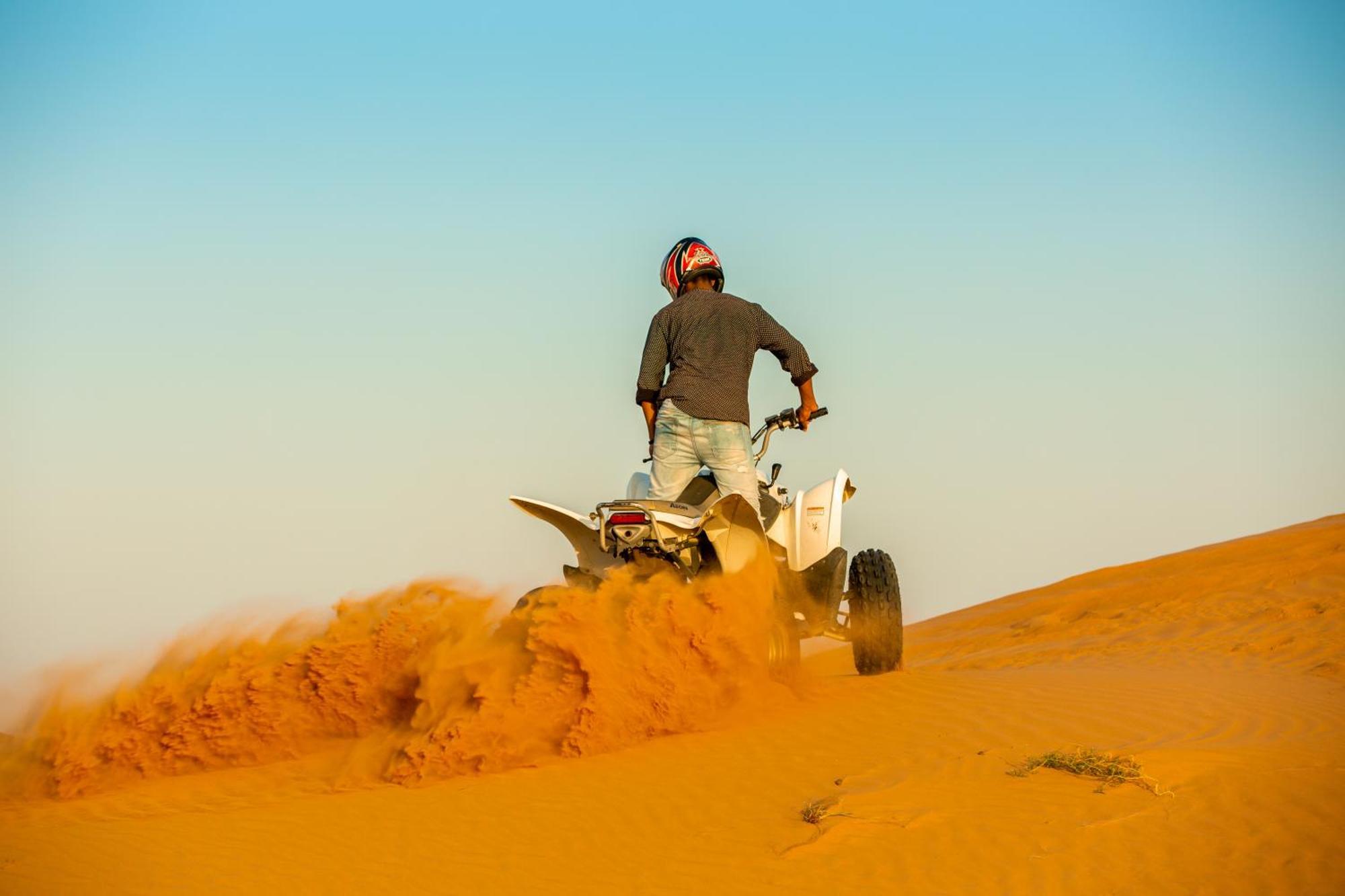 Bedouin Oasis Desert Camp- Ras Al Khaimah Bagian luar foto
