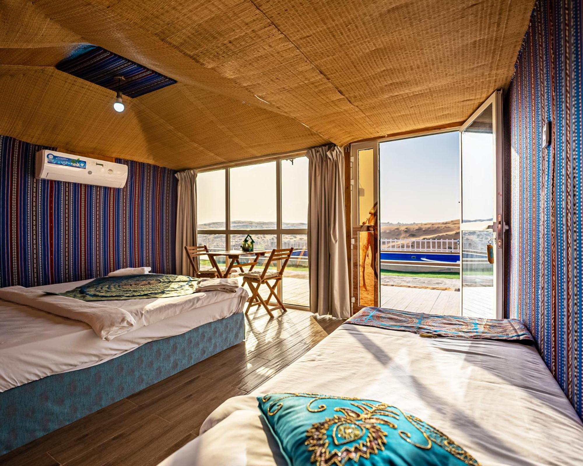 Bedouin Oasis Desert Camp- Ras Al Khaimah Bagian luar foto